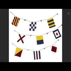 Crate & Barrel Kids Nautical Flags